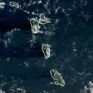 météo tropicale : Image satellite .