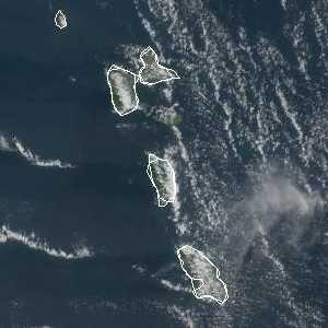 météo tropicale : Image satellite .