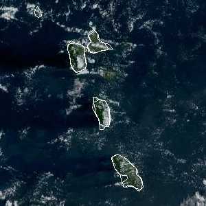 météo tropicale : Image satellite .