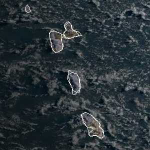 météo tropicale : Image satellite .