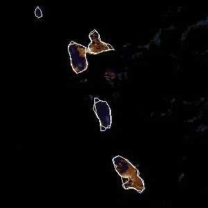 météo tropicale : Image satellite .