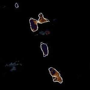 météo tropicale : Image satellite .