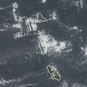 météo tropicale : Image satellite .
