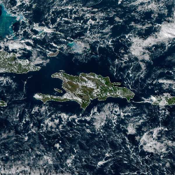 météo tropicale : Image satellite .