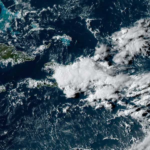 météo tropicale : Image satellite .