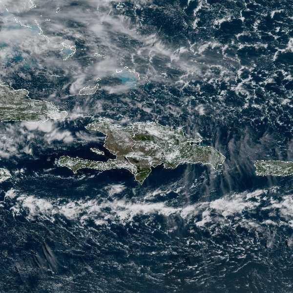 météo tropicale : Image satellite .