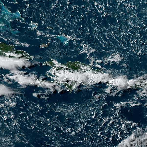 météo tropicale : Image satellite .