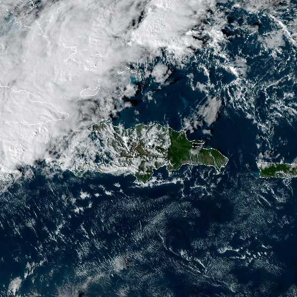 météo tropicale : Image satellite .