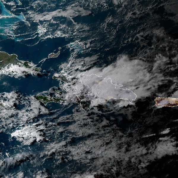 météo tropicale : Image satellite .