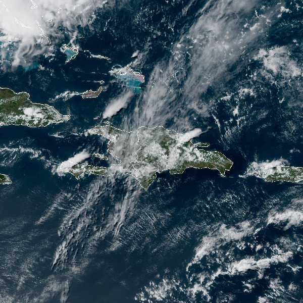 météo tropicale : Image satellite .