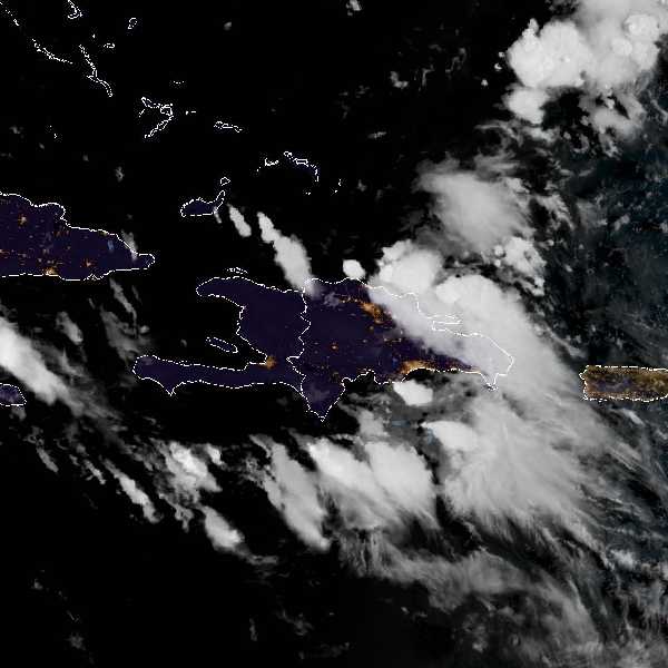 météo tropicale : Image satellite .
