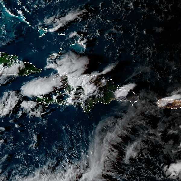 météo tropicale : Image satellite .