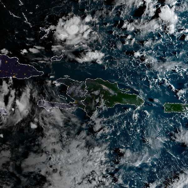 météo tropicale : Image satellite .