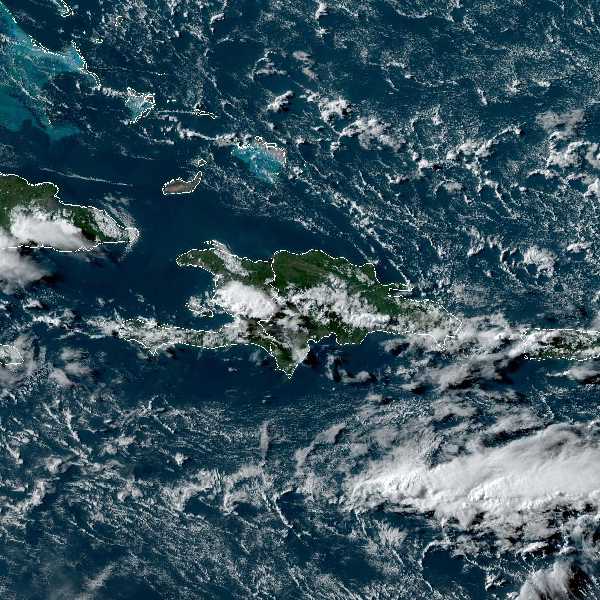 météo tropicale : Image satellite .