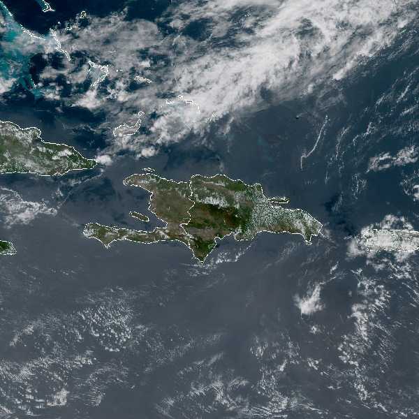 météo tropicale : Image satellite .