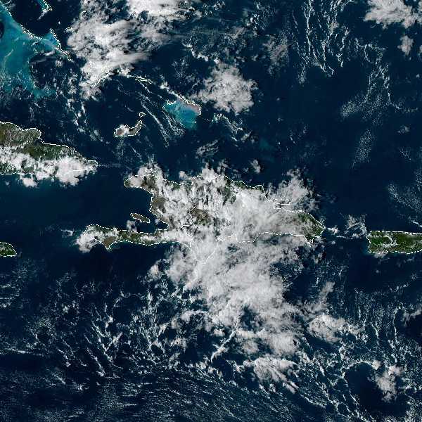 météo tropicale : Image satellite .