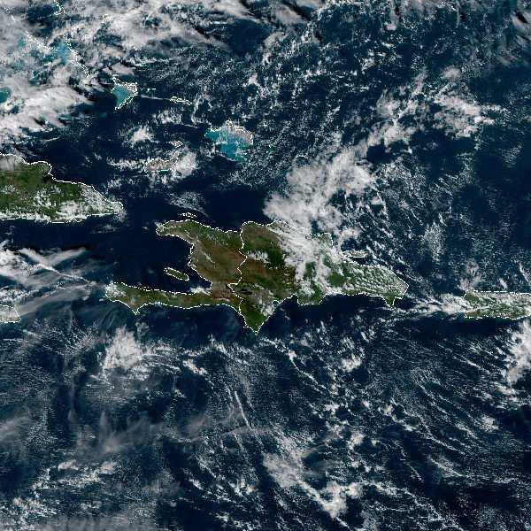 météo tropicale : Image satellite .