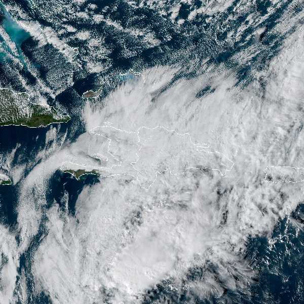 météo tropicale : Image satellite .