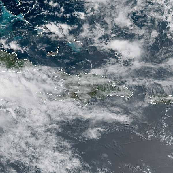 météo tropicale : Image satellite .