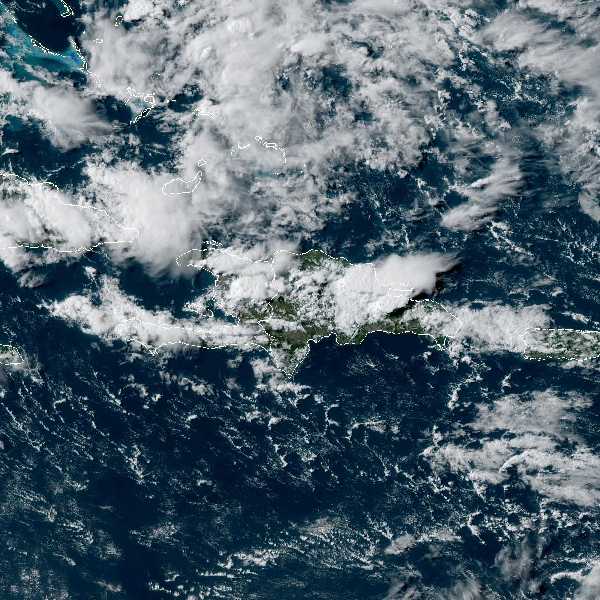 météo tropicale : Image satellite .