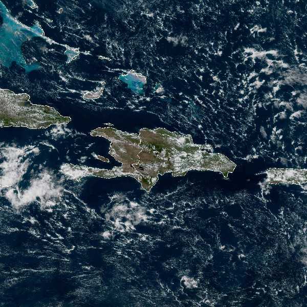 météo tropicale : Image satellite .