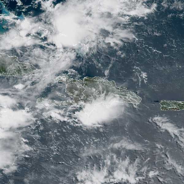 météo tropicale : Image satellite .