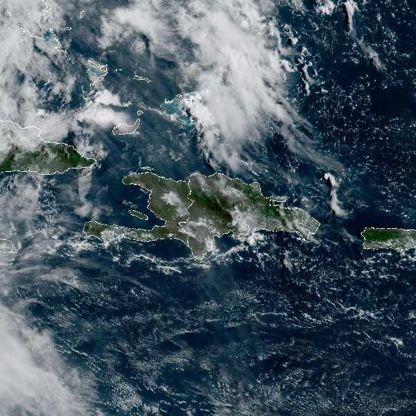 météo tropicale : Image satellite .