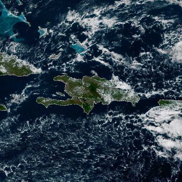 météo tropicale : Image satellite .