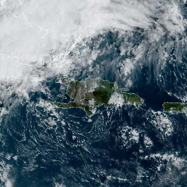 météo tropicale : Image satellite .