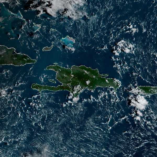 météo tropicale : Image satellite .