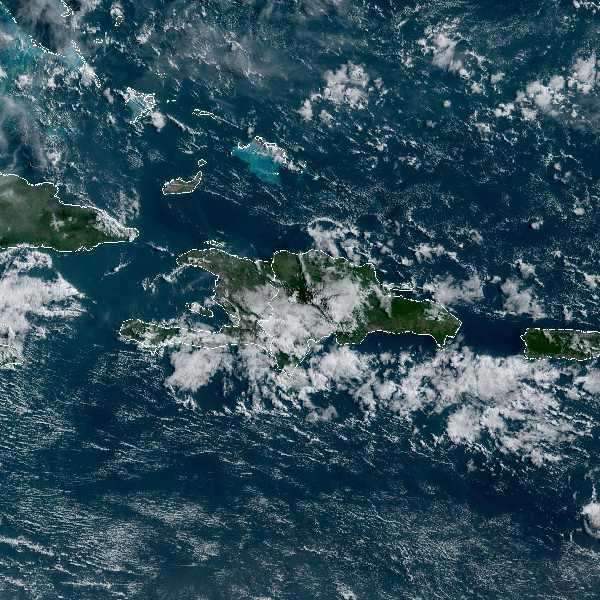 météo tropicale : Image satellite .