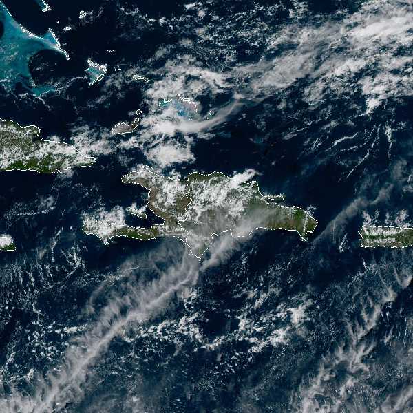 météo tropicale : Image satellite .