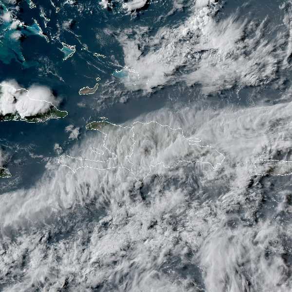 météo tropicale : Image satellite .