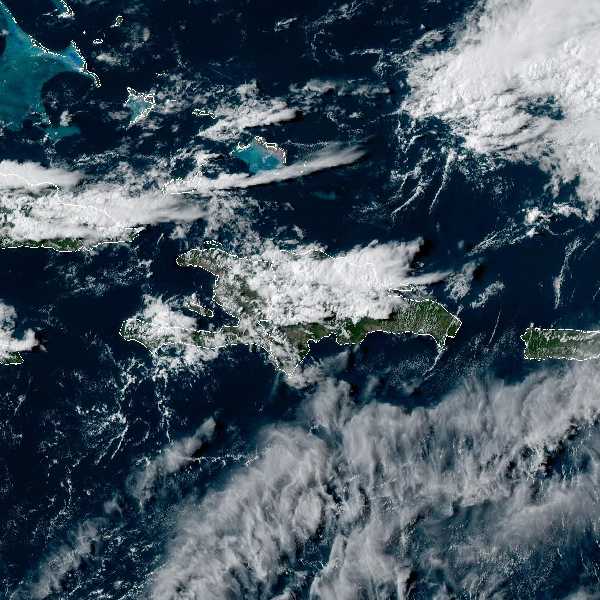 météo tropicale : Image satellite .