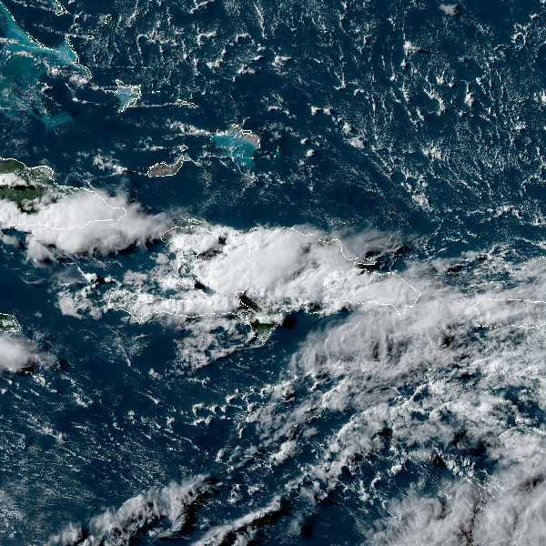 météo tropicale : Image satellite .