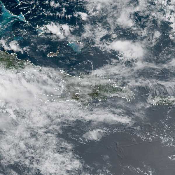 météo tropicale : Image satellite .