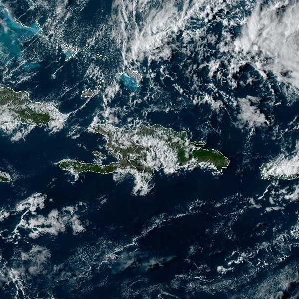 météo tropicale : Image satellite .