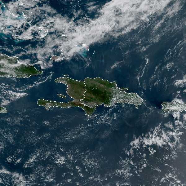 météo tropicale : Image satellite .