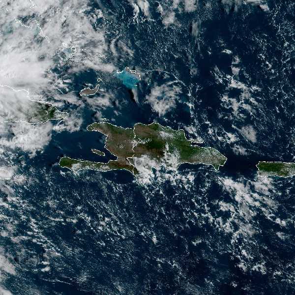 météo tropicale : Image satellite .
