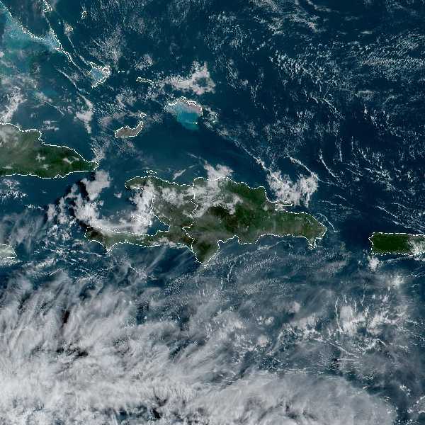 météo tropicale : Image satellite .