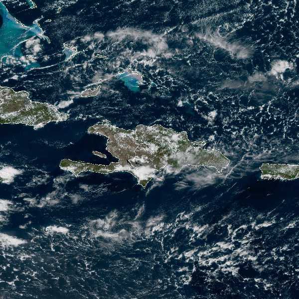 météo tropicale : Image satellite .