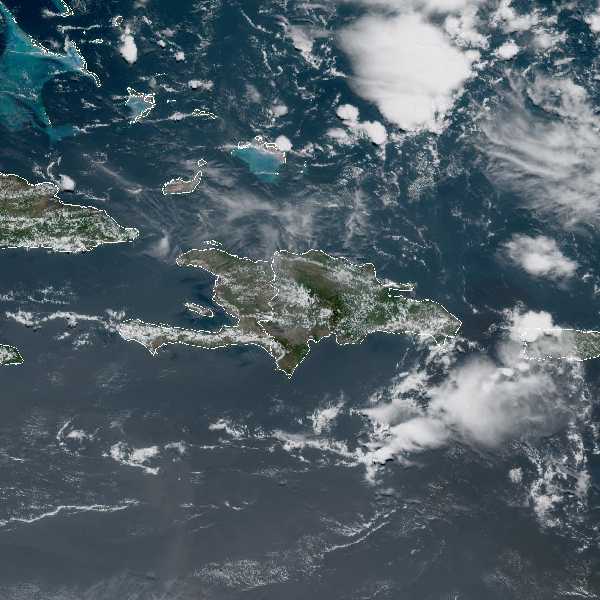 météo tropicale : Image satellite .