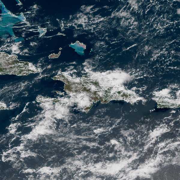 météo tropicale : Image satellite .