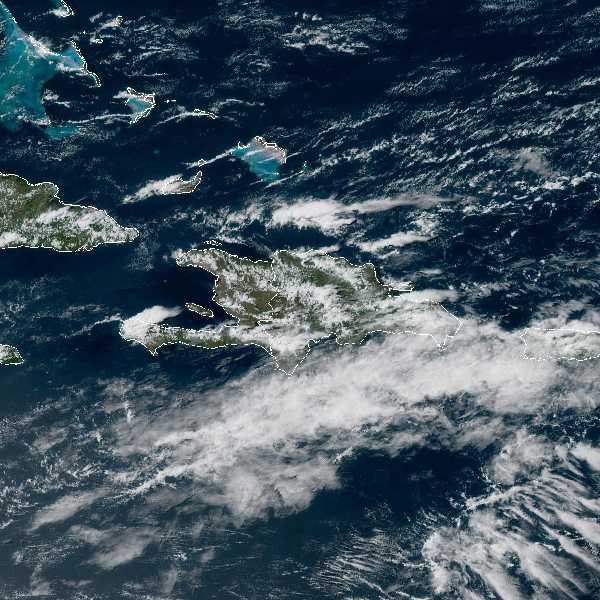météo tropicale : Image satellite .