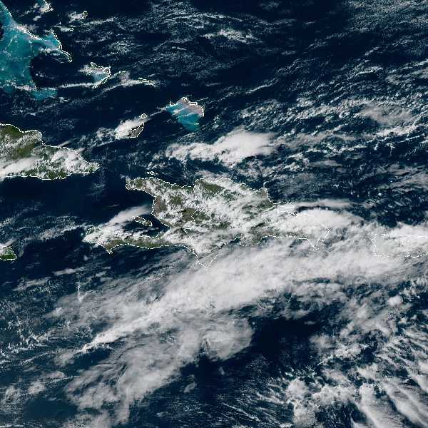 météo tropicale : Image satellite .