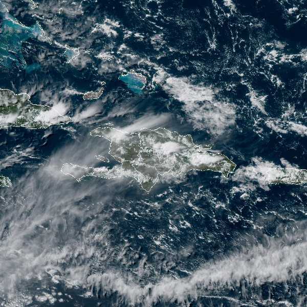 météo tropicale : Image satellite .