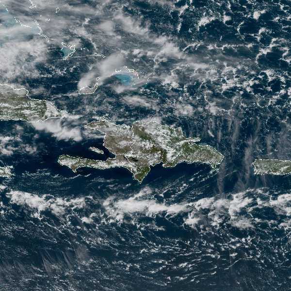 météo tropicale : Image satellite .
