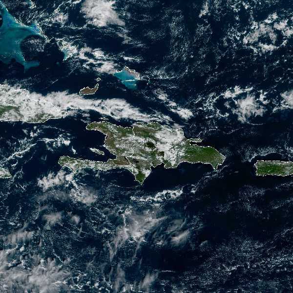 météo tropicale : Image satellite .