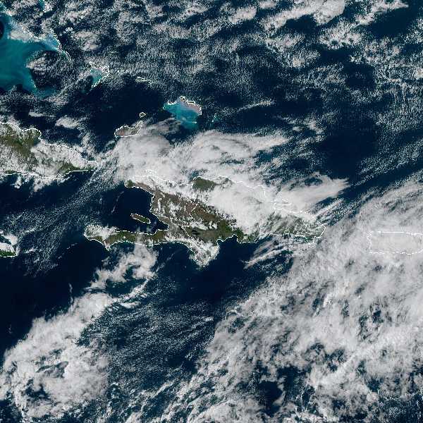 météo tropicale : Image satellite .