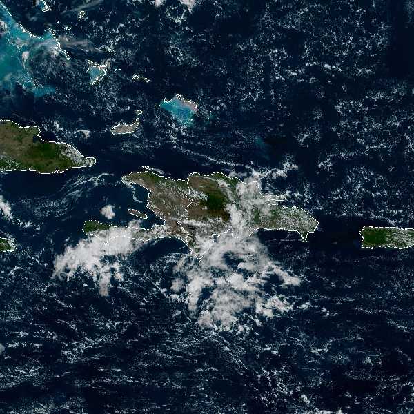 météo tropicale : Image satellite .